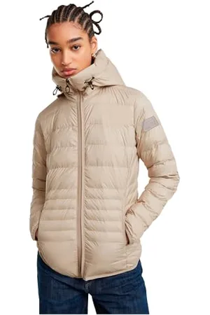 G-Star Damen Light Weight Hooded Padded Jacke, , L