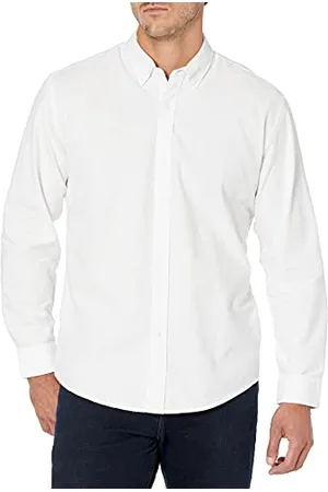 Amazon Herren Langärmliges Hemd aus Stretch-Oxford in normaler Passform (erhältlich in Big & Tall), , XXL