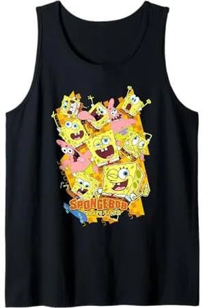 Spongebob Spongebob Schwammkopf Collage mit Patrick Tank Top