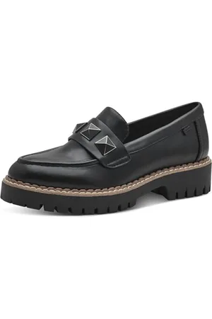 QS by s.Oliver Damen Loafer Klassisch Elegant, (Black), 41 EU
