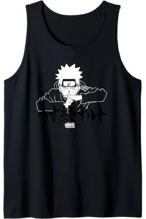 Naruto Shippuden Jutsu Linear mit Kanji Tank Top
