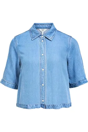 Object Objframe 2/4 Re Denim Top Noos