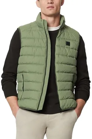Marc O’ Polo Marc OߴPolo Herren Steppweste mit Stehkragen wasserabweisend, (Victorian Mist), M