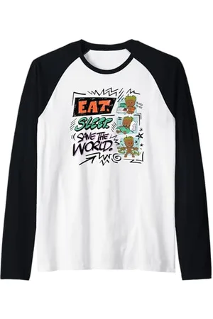 Marvel Groot Eat Sleep Save The World Raglan