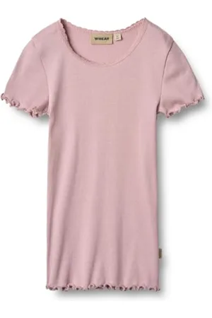 WHEAT Mädchen Rib T-Shirt S/S Katie Oeko-Tex Standard