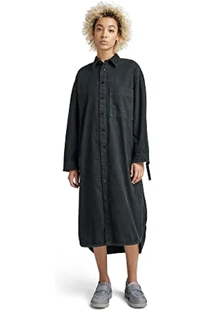 G-Star RAW Damen Long Shirt Kleid, , XS