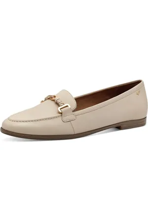 Tamaris Slipper Damen Elegant Blockabsatz beige,EU 39