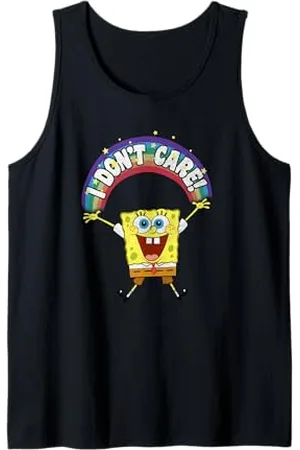 Spongebob SpongeBob Schwammkopf I Dont Care! Regenbogen Tank Top