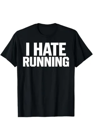 Graphic 365 Running Hate Running Funny Runner Workout Jogging Geschenk T-Shirt