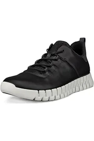Ecco Herren Gruuv M Black Shoe, 39 EU Schmal