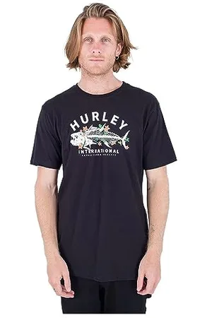 Hurley Herren Evd Fish Food Ss T-Shirt, , S