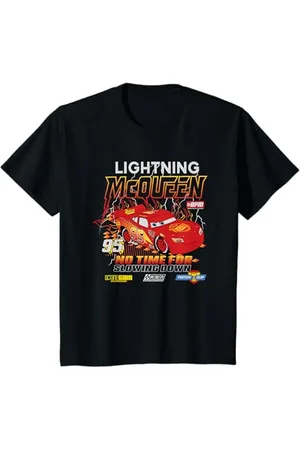 Disney Kinder Cars Lightning McQueen No Time For Slow Down T-Shirt