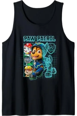 Paw Patrol Tech Police Pup Chase alle Charaktere Tank Top