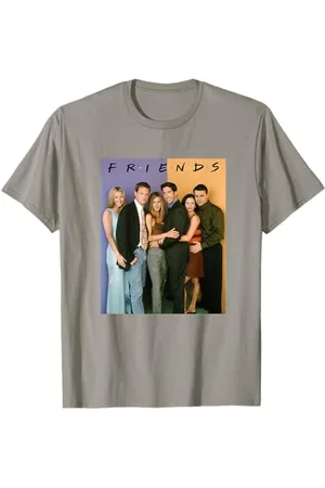 Friends Purple Orange Photo T-Shirt