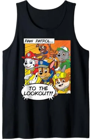 Paw Patrol To The Lookout! Comicbuch-Stil Tank Top