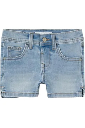 NAME IT Nmfsalli Slim DNM Shorts 9759-Ic Tb