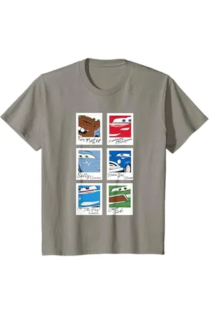 Disney Kinder Cars Characters Photos T-Shirt