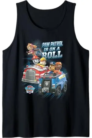 Paw Patrol Group Shot Is On A Roll Tank Top