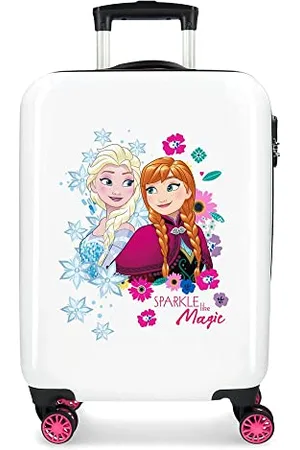 Disney Frozen 37x55x20 cms Hartschalen ABS Kombinationsschloss 32L 2,5Kgs 4 Doppelräder Handgepäck