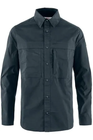 Fjällräven Herren Abisko Trail Shirt LS M Shirts Long Sleeve, , L