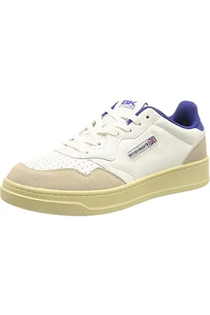 British Knights Damen NOORS Sneaker, White/ROYAL Blue, 41 EU