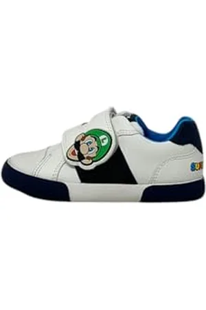 Geox B GISLI Boy C Sneaker, White/Navy, 27 EU