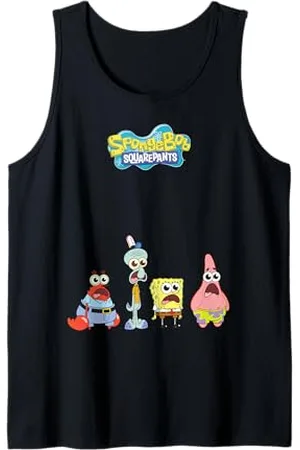 Spongebob Spongebob Schwammkopf Alle Charaktere Surprised Face Tank Top