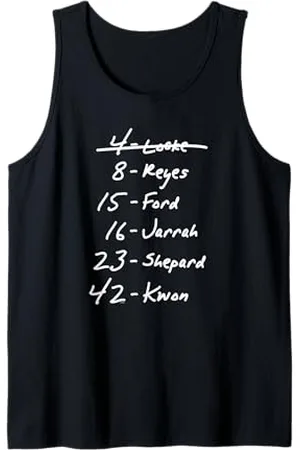 Lost 4 - Locke, 8 - Reyes usw Tank Top
