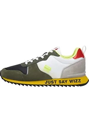 W6YZ MAX M.-Sneaker aus Veloursleder und technischem Gewebe-Militär, Militärgrüne 44
