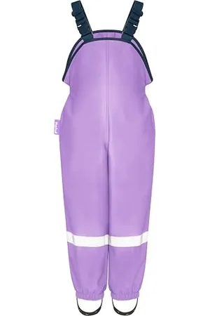 Playshoes Matschhose Regenlatzhose Ungefüttert Unisex Kinder Wind- und wasserdichte Regenhose Regenbekleidung, , 104
