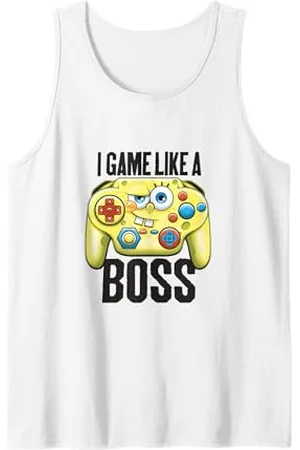 Spongebob Spongebob Schwammkopf I Game Like A Boss Tank Top