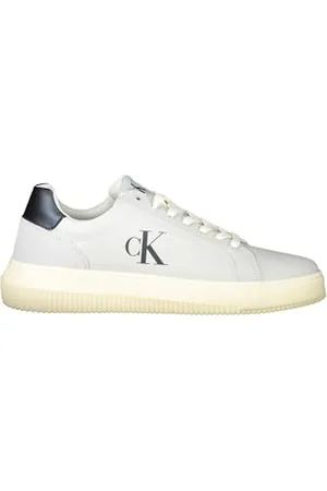 Calvin Klein Jeans CHUNKY CUPSOLE AUTHENTIC Turnschuhe Herren, Grau (O Mushroom/C White/Navy), 40 EU