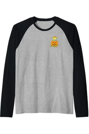 The Simpsons Maggie Halloween Jack-o’-Lantern Pumpkin Raglan