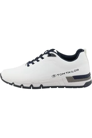 TOM TAILOR Herren 5380340018 Sneaker, White, 46 EU