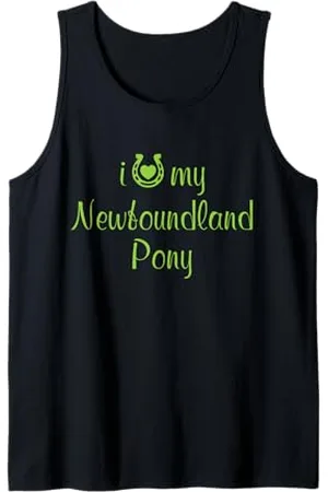 Hip Ich liebe meinen Pferdetrainer für Ponypferde aus Neufundland Tank Top
