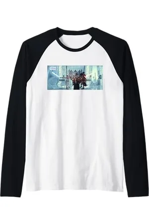 STAR WARS Rise of Skywalker Kylo Ren and Rey Explosion Raglan