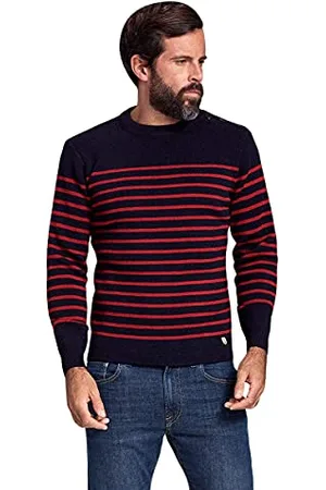 Armor.lux Herren Pull Marin Molene Héritage Homme Pullover, , Medium