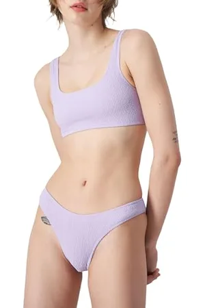 Champion Damen Legacy American Classics Swimwear Stretch Light Crinkle Bottom Bikini-Unterteile, , XS