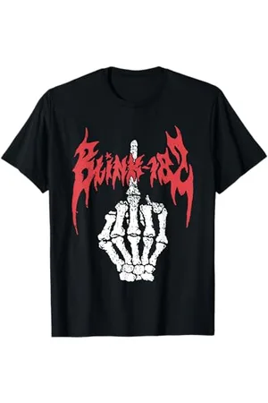 Blink Offizieller Skelett-Finger T-Shirt