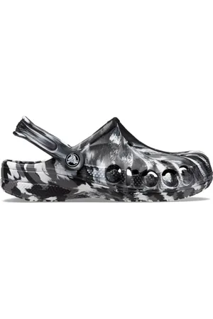 Crocs Unisex Erwachsene Baya Graphic Clog Clog, Black White, 38/39 EU