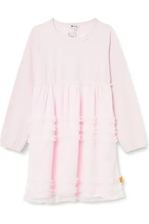 Steiff Kleid EU Größe 128 , Mädchen Kleid, Kinderkleid für jeden Anlass, lockere und Bequeme Passform, waschmaschinenfest