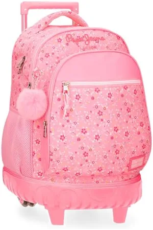 Pepe Jeans Alenka Rucksack, kompakt, 2 Räder, , 32 x 43 x 21 cm, Polyester, 28,9 l, von Joumma Bags, , Talla única, Kompakter Rucksack mit 2 Rädern