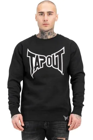 Tapout Herren Rundhals Sweatshirt Normale Passform Marfa Sweater M