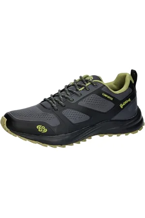 BRUTTING Unisex Mount Ray Trekkingsschuhe, Grau/Schwarz/Oliv, 46 EU