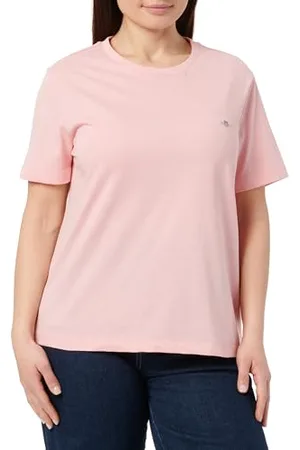 GANT Damen REG Shield SS T-Shirt, , Large
