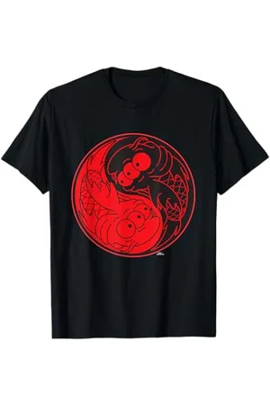 The Simpsons Blinky the Koi Fish Yin Yang 90s T-Shirt