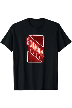 DC Comics Originals The Batman Gotham City Neon Lights T-Shirt