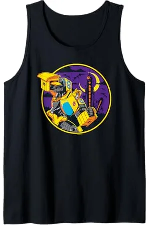 TRANSFORMERS Evergreen Halloween Bumblebee Ready To Fight Tank Top