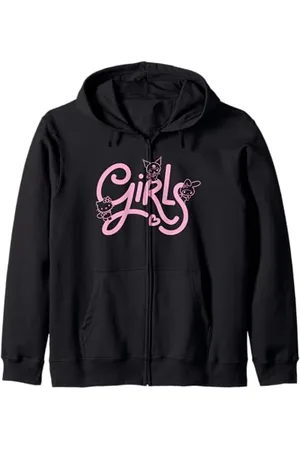 Sanrio Hello Kitty My Melody Kuromi Kawaii Girl Power Kapuzenjacke