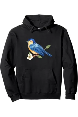 BIRD Vögel, niedliche Tiervögel auf einem Ast, Partyvogelliebhaber Pullover Hoodie